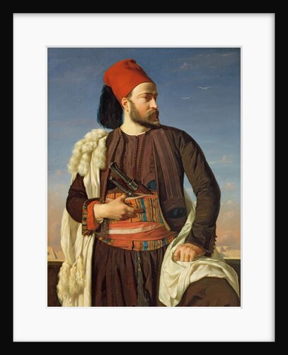 Portrait of Leconte de Floris in the uniform of the Egyptian Army, 1840 by Francois Leon Benouville