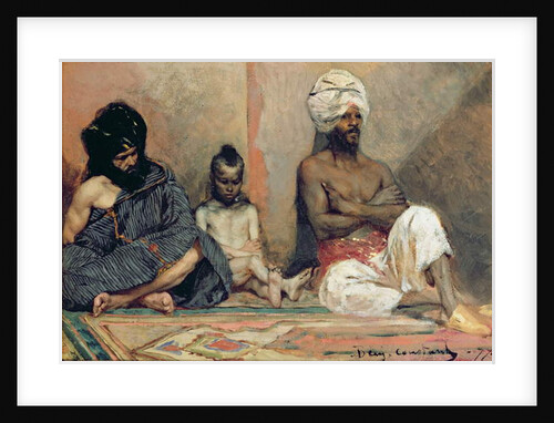 Seated Arabs, 1877 by Benjamin Constant
