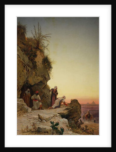 Ambush near Gizeh by Herman David Salomon Corrodi