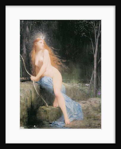 Diana by Jules Joseph Lefebvre