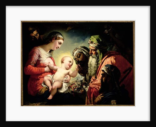 Adoration of the Magi, 1854 by Henri Lehmann