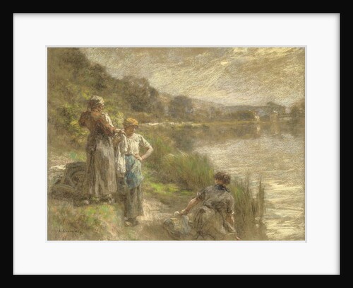 Harvester Drinking from a Flask, or Thirst, 1905 by Leon Augustin Lhermitte