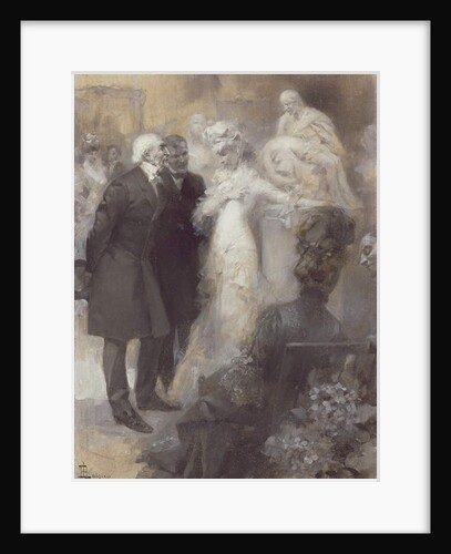 Sarah Bernhardt at the Paris Opera by Rene Lelong