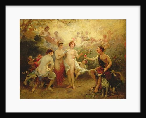 The Judgement of Paris by Henri Pierre Picou