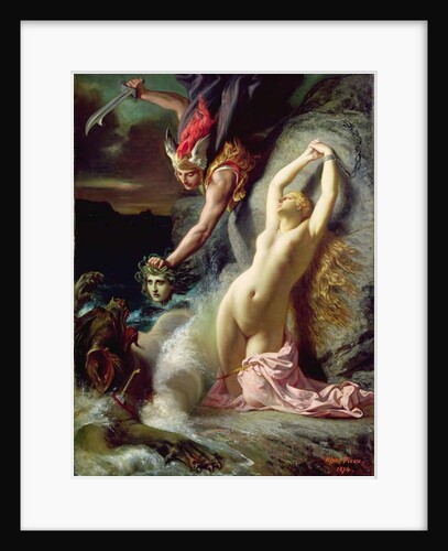 Andromeda Chained to the Rock, 1874 by Henri Pierre Picou