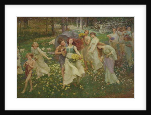 The Progress of Spring, 1905 by Charles Daniel Ward