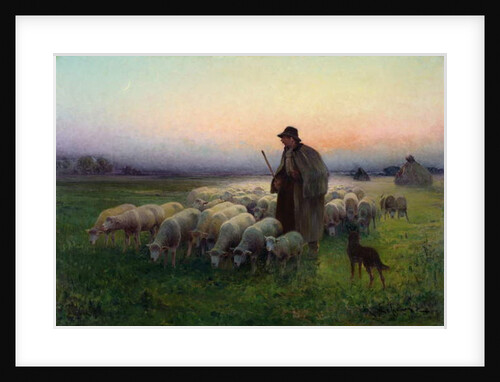 The Return to the Field, c.1913 by Charles Amable Lefebvre