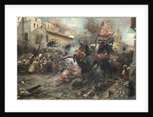 Arabs in Battle by Georges Clairin