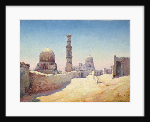 The Entrance to the Tombs of the Caliphs, Cairo by Hubert Robert