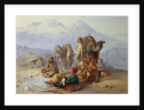 An Arab Encampment by Joseph-Austin Benwell