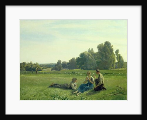 Haymakers at Rest, 1890 by Aime Perret