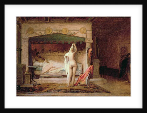 King Candaules of Lydia, 1858 by Jean Leon Gerome