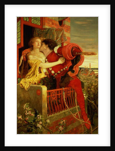 Romeo and Juliet, 1870 by Ford Madox Brown