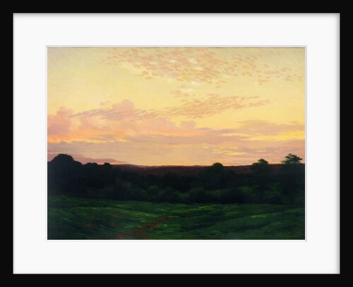 Evening, Somerset Valley, Pennsylvania, c.1898 by William Anderson Coffin