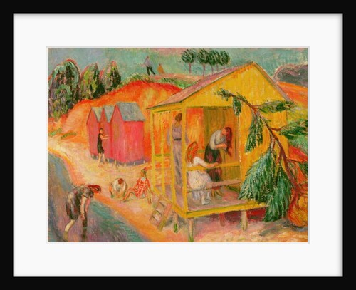 Bath Houses by William James Glackens