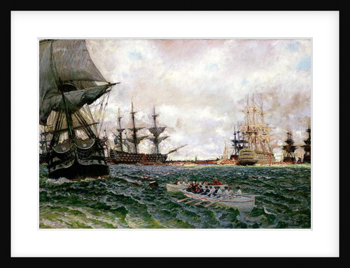 The Evacuation of Charleston by Howard Pyle