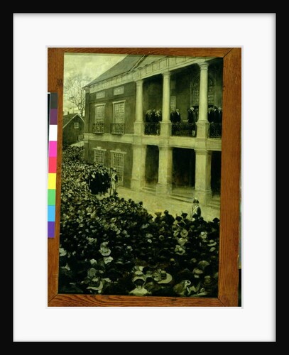 Inauguration of Washington in New York by Howard Pyle