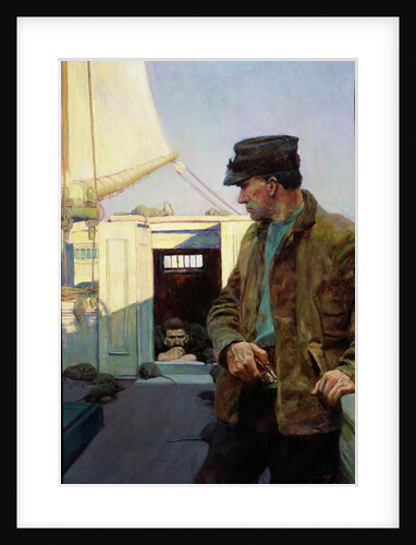 He Watched Me as a Cat Watches a Mouse by Howard Pyle