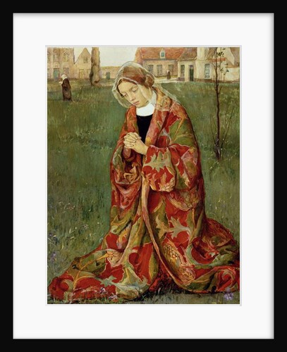 Within the Beguinage, c.1905 by Aelfred Fahey