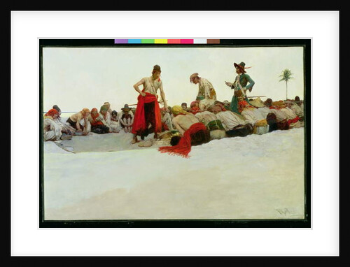 So the Treasure was Divided, 1905 by Howard Pyle