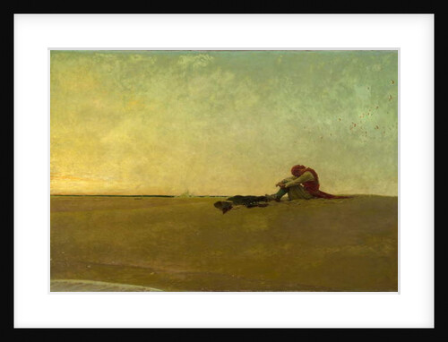 Marooned, 1909 by Howard Pyle