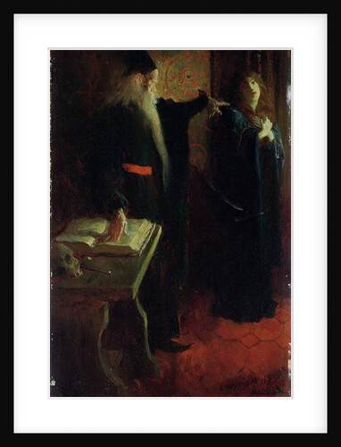 Truth in the Temple by Howard Pyle