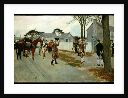 The Meeting of Greene and Gates at Charlotte, N.C. by Howard Pyle