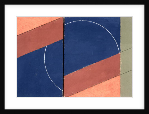 Painting - Interrupted Circle, 2000 by George Dannatt