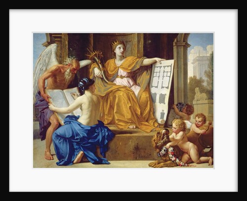 An Allegory of Magnificence, c.1654 by Eustache Le Sueur