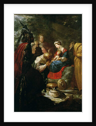 The Adoration of the Magi, c.1619 by Claude Vignon