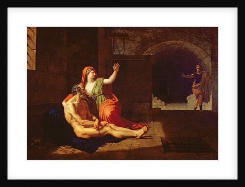 Roman Charity 1800 by Francois Xavier Fabre