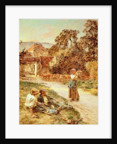 Sundown, Return of the Cattle, 1897 by Leon Augustin Lhermitte