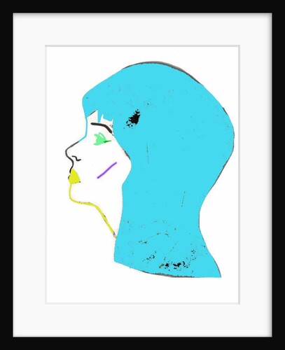 Blue Head by Daisy de Villeneuve