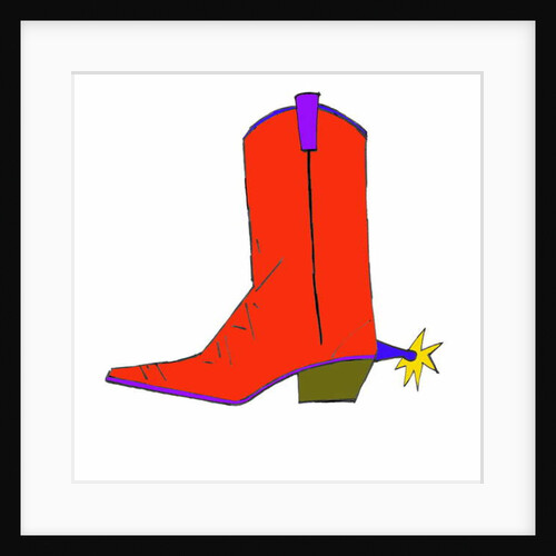 Cowboy Boot, 2017 by Daisy de Villeneuve