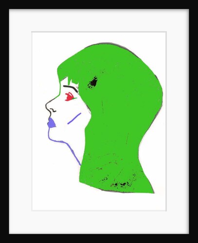 Green Head, 2017 by Daisy de Villeneuve