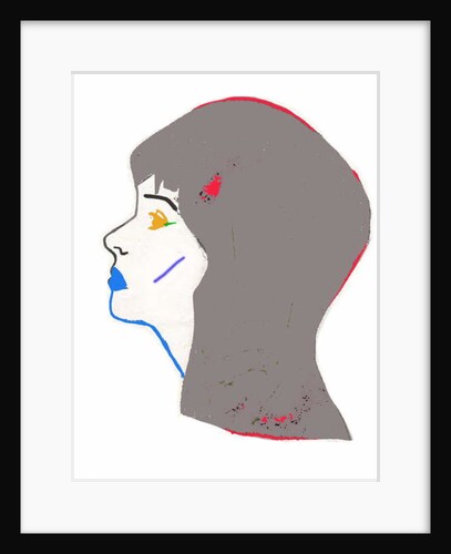 Grey Head, 2017 by Daisy de Villeneuve