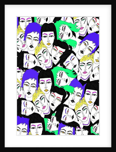 More Faces, 2017 by Daisy de Villeneuve