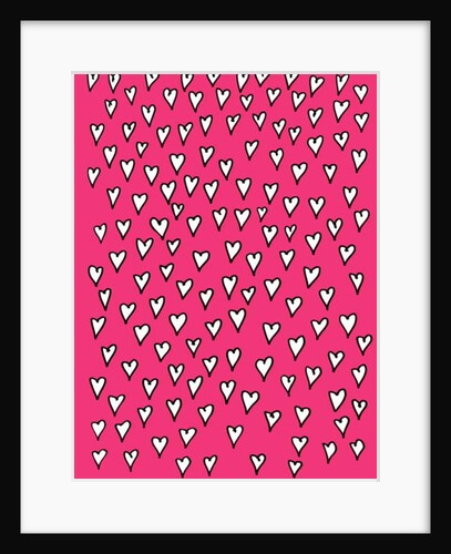 White Heart Pink, 2017 by Daisy de Villeneuve