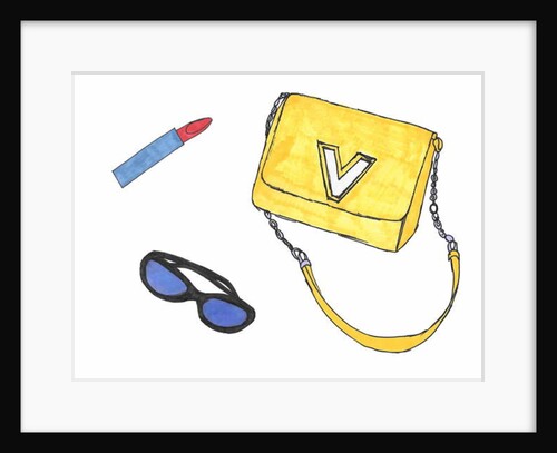 Yellow Bag, 2016 by Daisy de Villeneuve