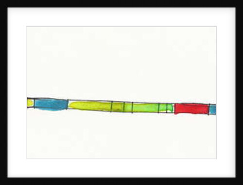 Toothbrush, 2017 by Daisy de Villeneuve
