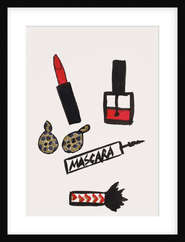 Accessories and Make-up, 2017 by Daisy de Villeneuve