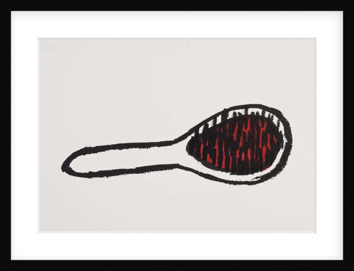Hair Brush, 2017 by Daisy de Villeneuve