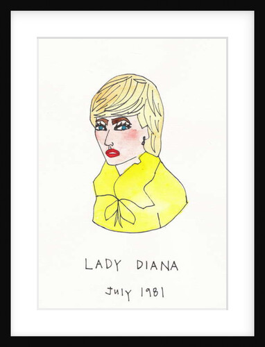 Lady Diana, 2017 by Daisy de Villeneuve