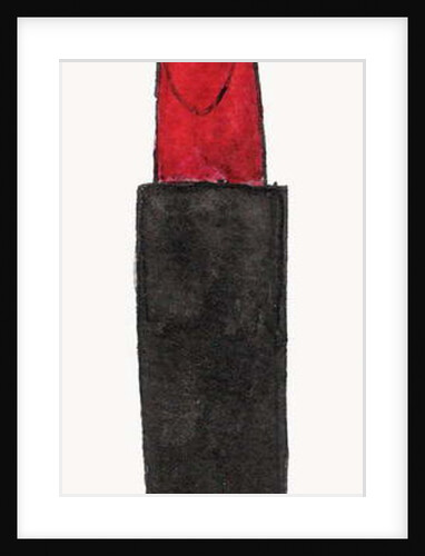 Red Lipstick, 2017 by Daisy de Villeneuve