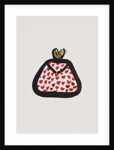 Red Spotty Purse, 2017 by Daisy de Villeneuve