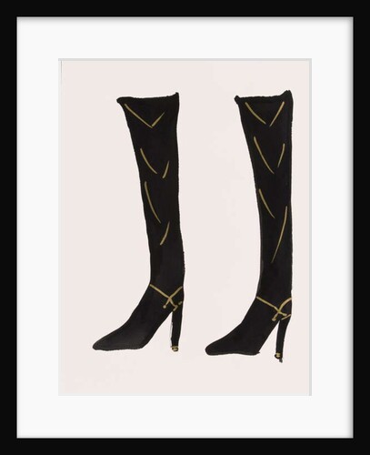 Black Boots, 2017 by Daisy de Villeneuve