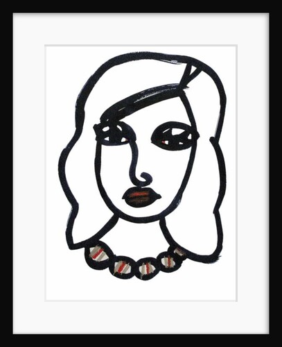 Girl with Necklace by Daisy de Villeneuve