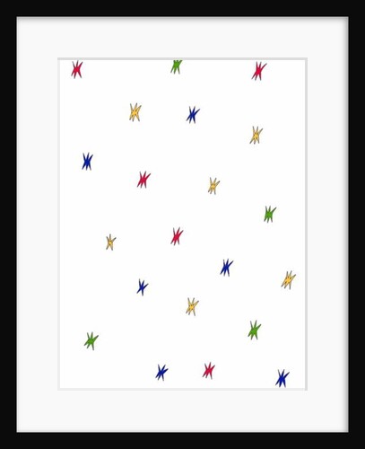 Coloured Small Stars by Daisy de Villeneuve