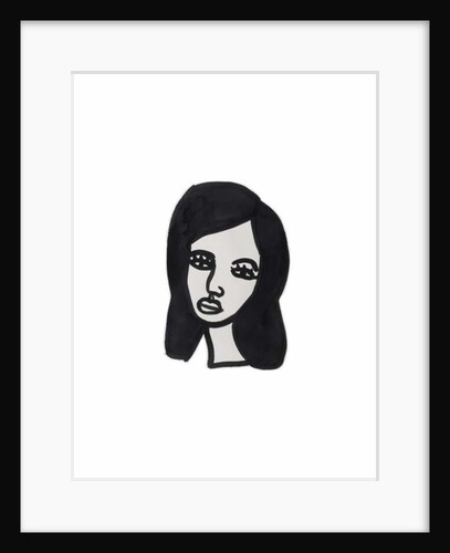 Dark Haired Girl by Daisy de Villeneuve