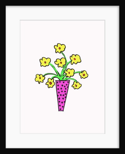 Vase of Flowers by Daisy de Villeneuve